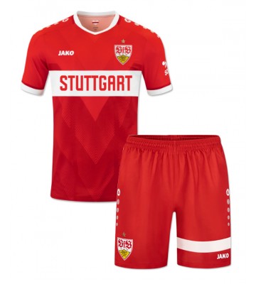 Stuttgart Udebanesæt Børn 2024-25 Kort ærmer (+ korte bukser)